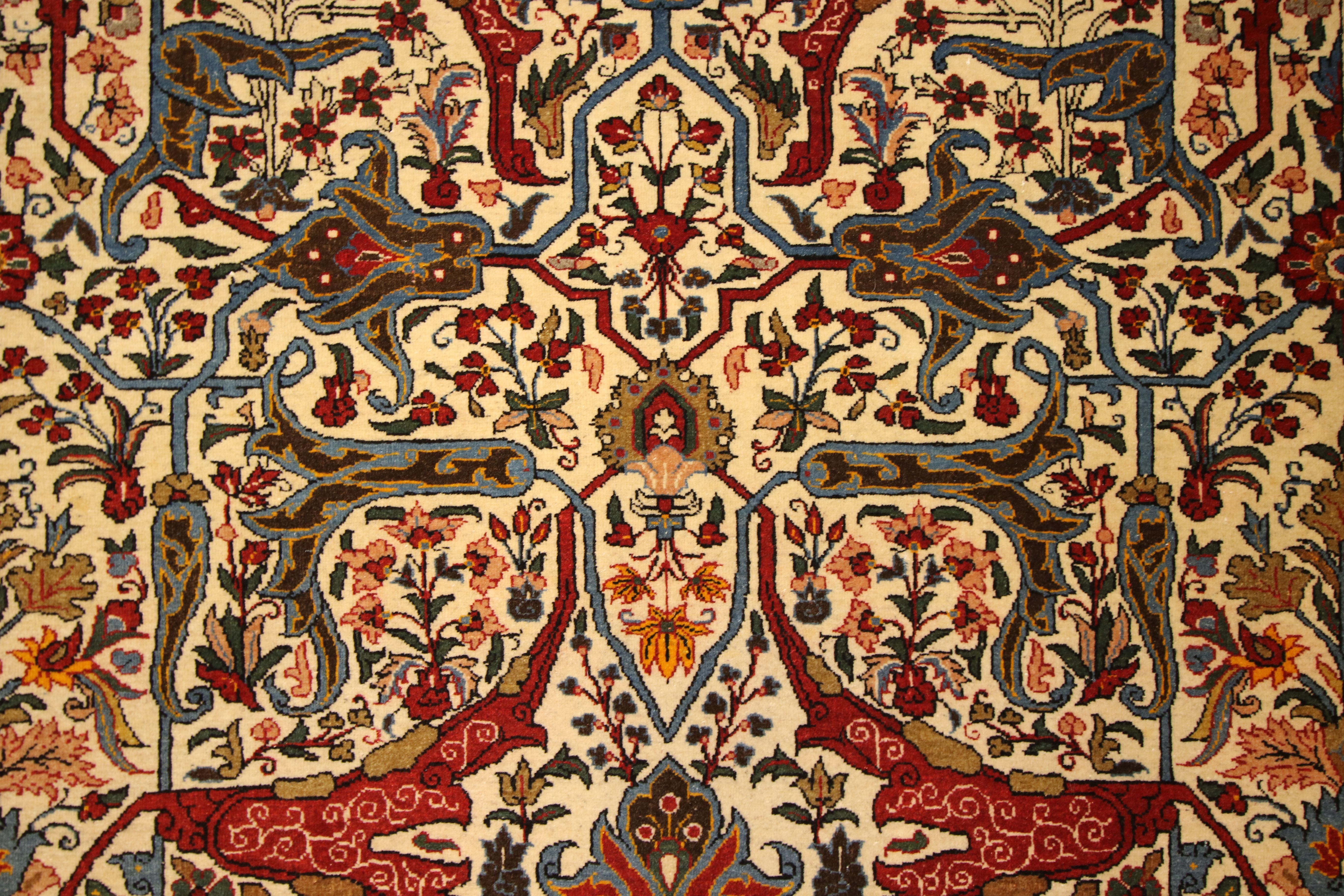 Antique Qum rug