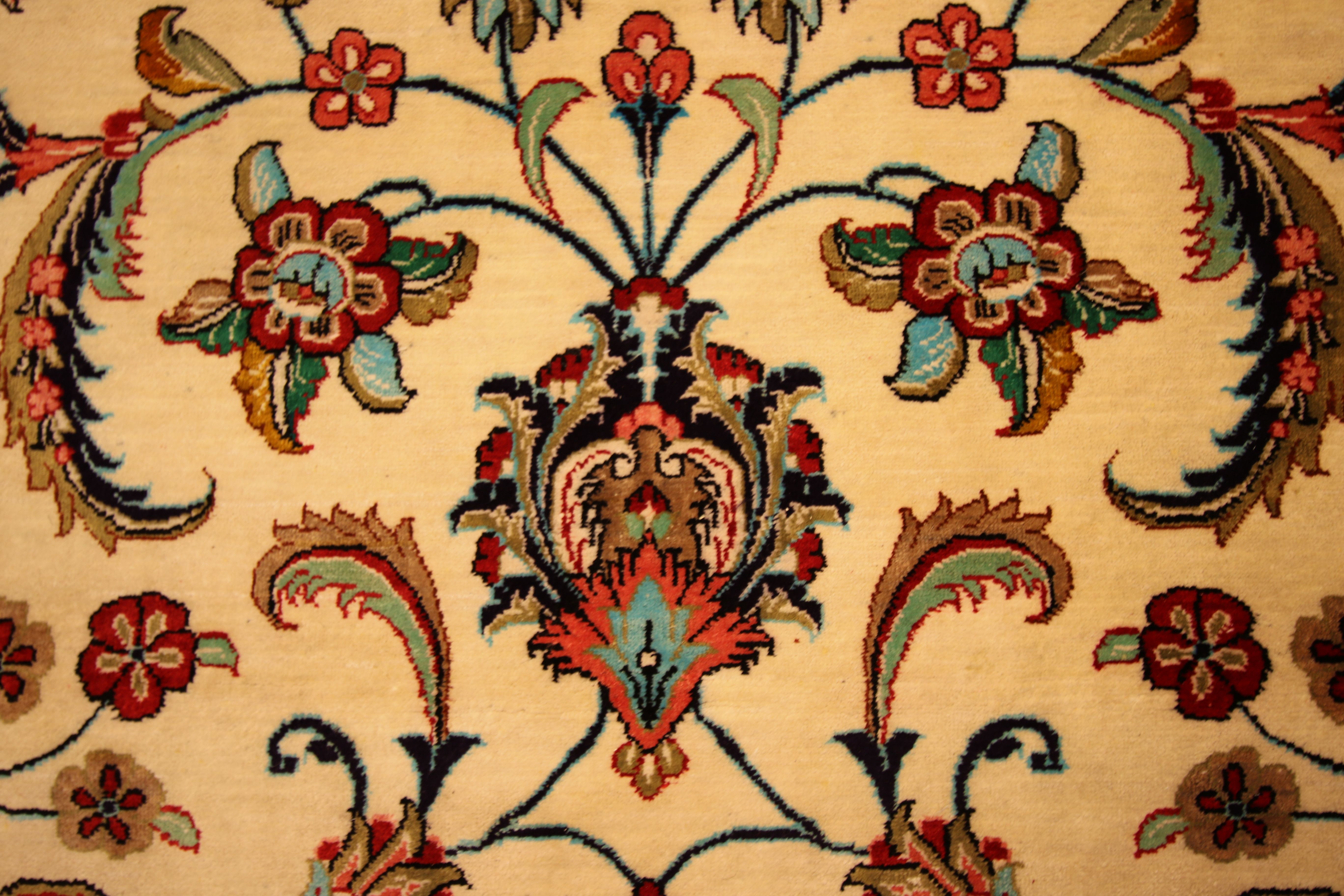 Silk Qum rug