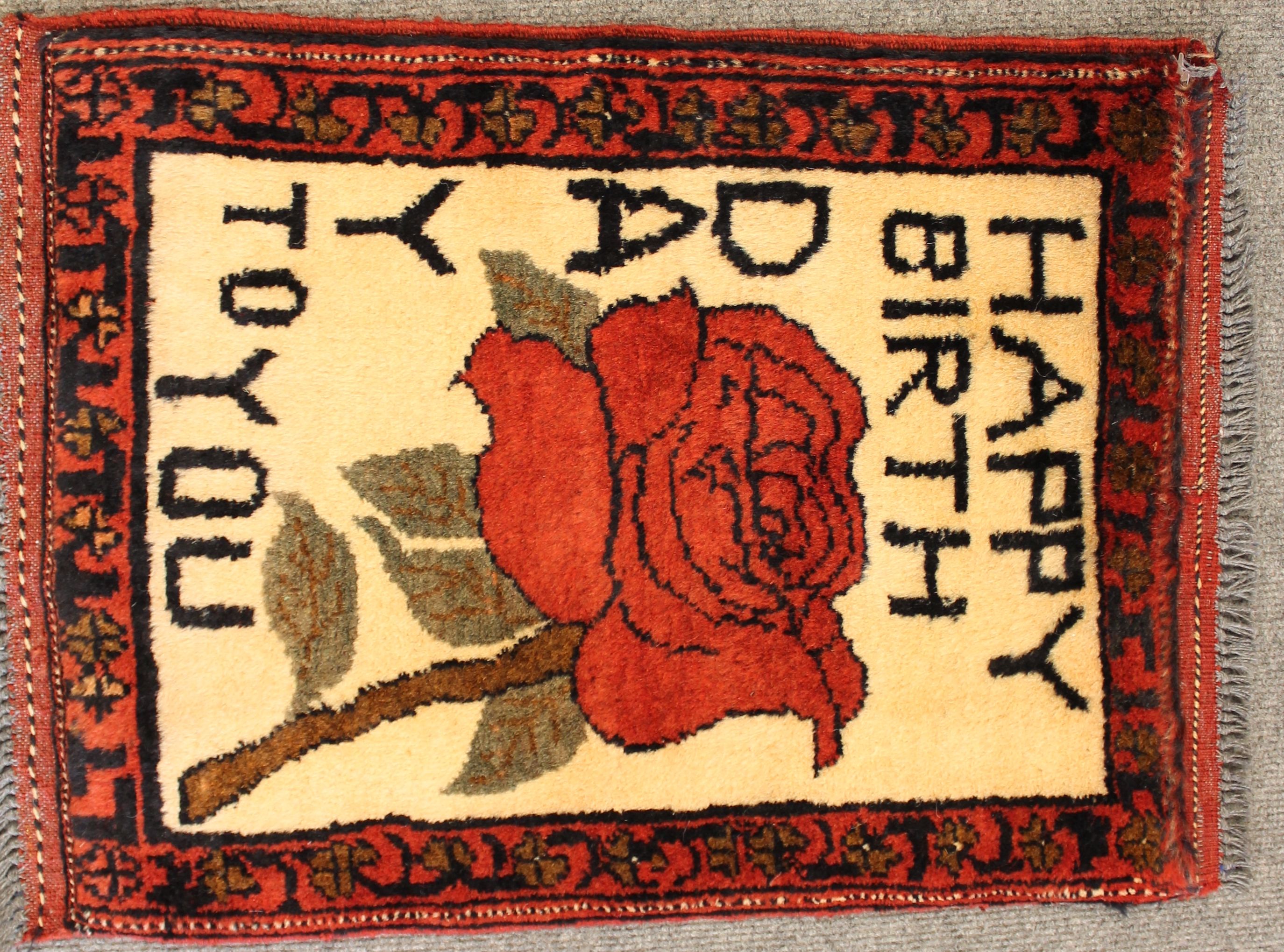 Hand made rug