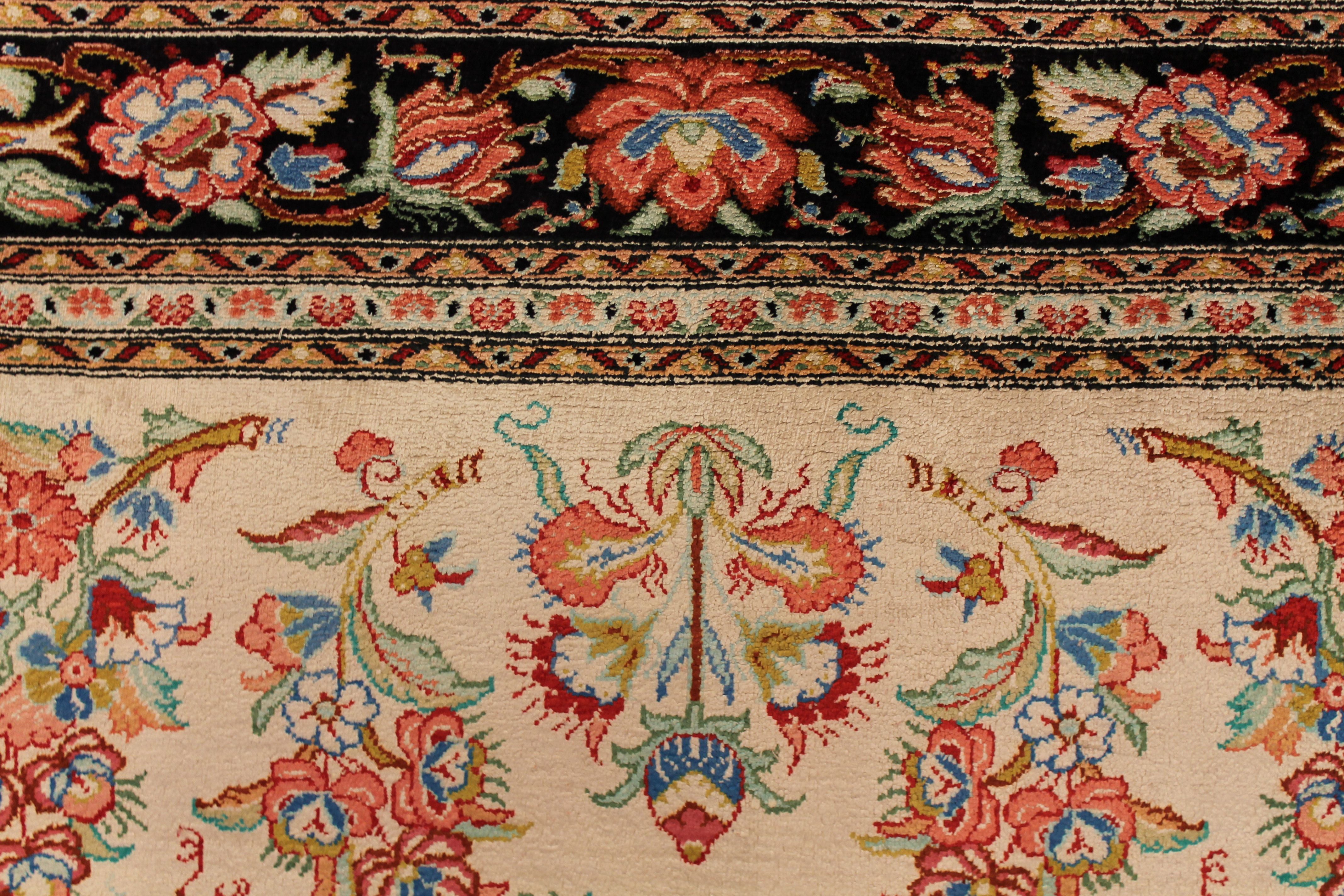 Silk Qom rug