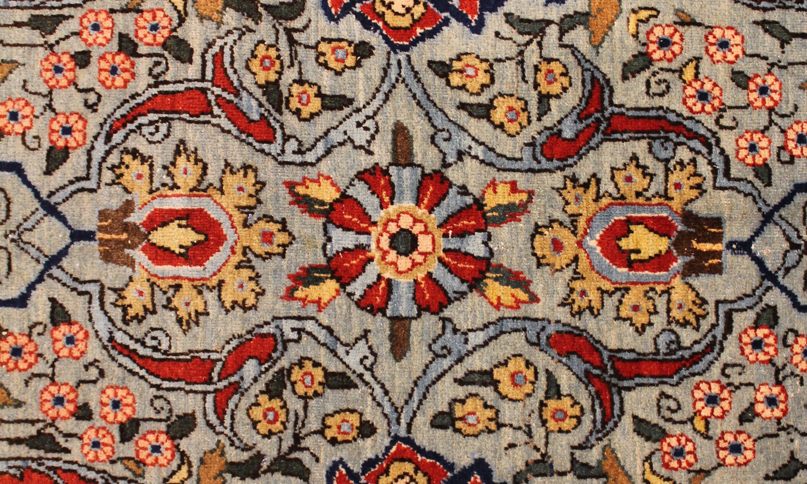 Antique Qom carpet