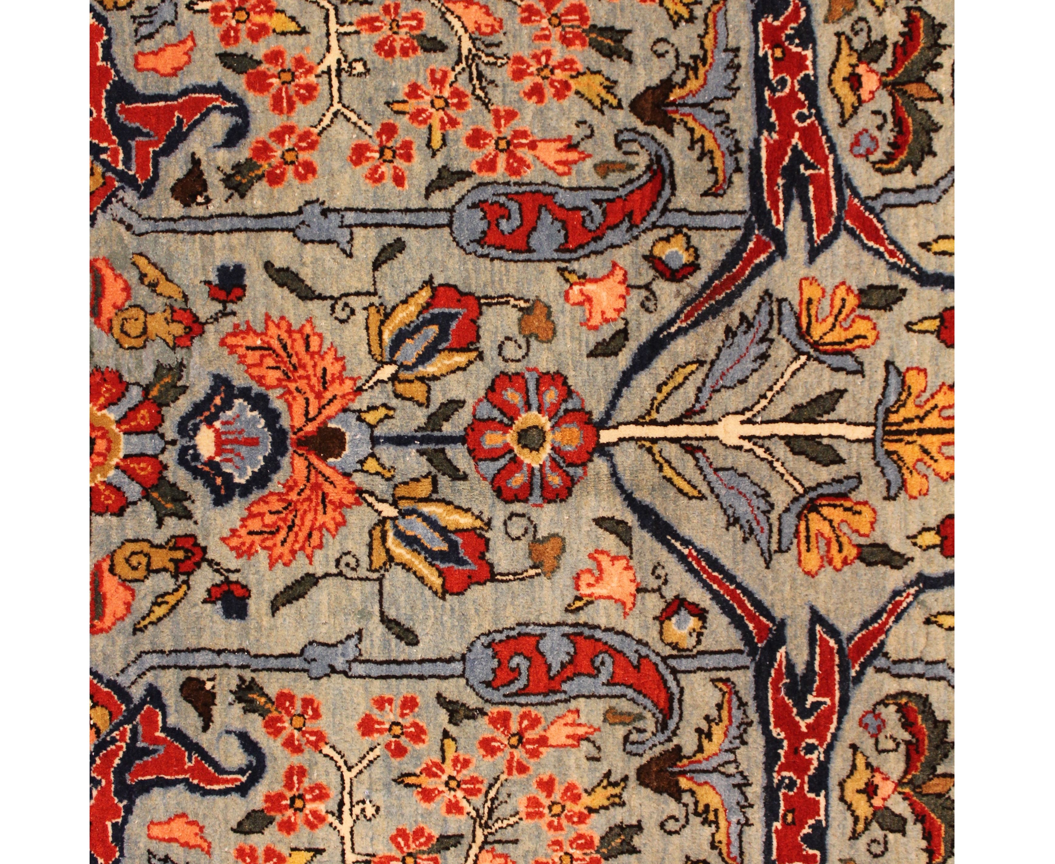 Antique Qom carpet