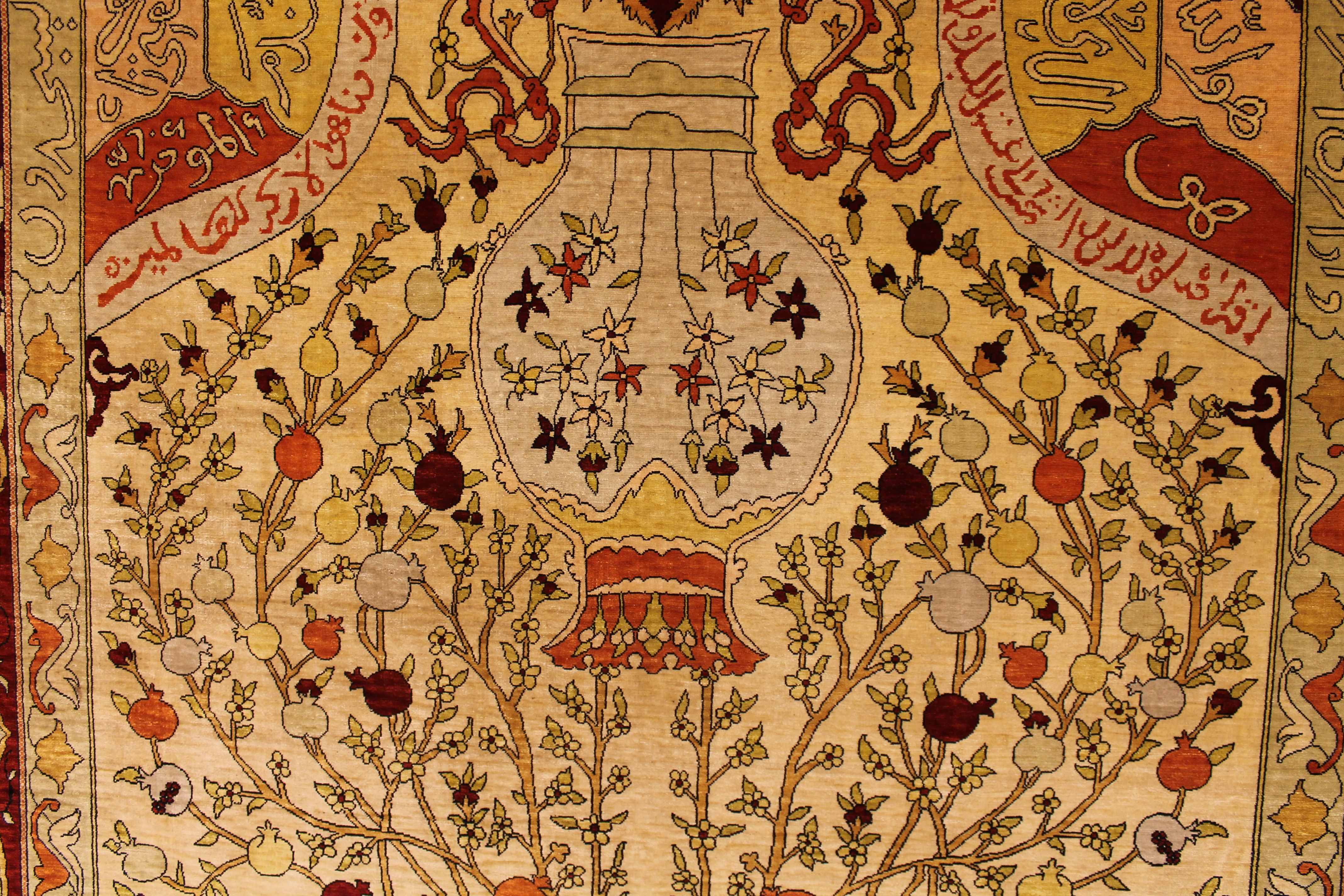 Top Kapi silk rug