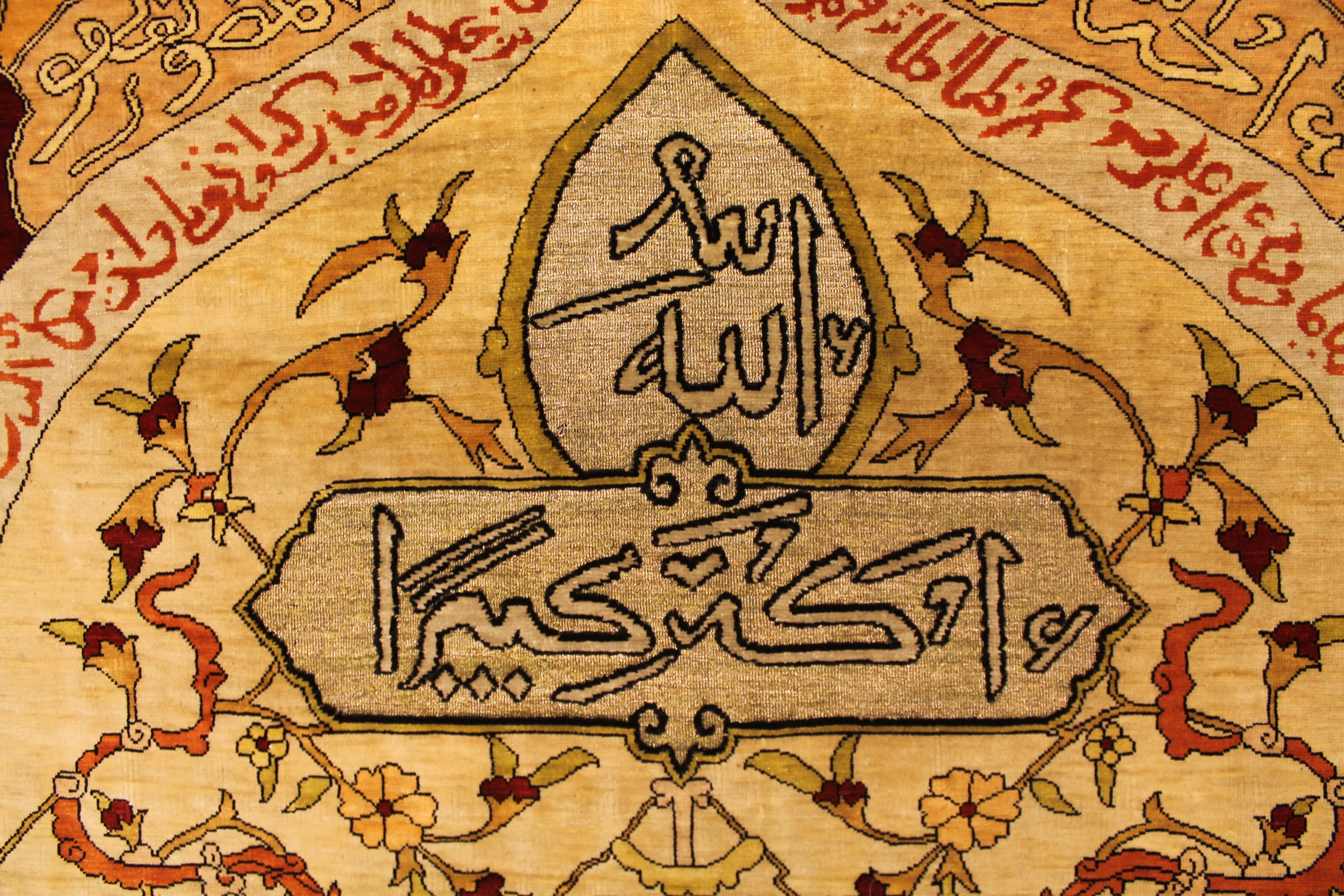 Top Kapi silk rug