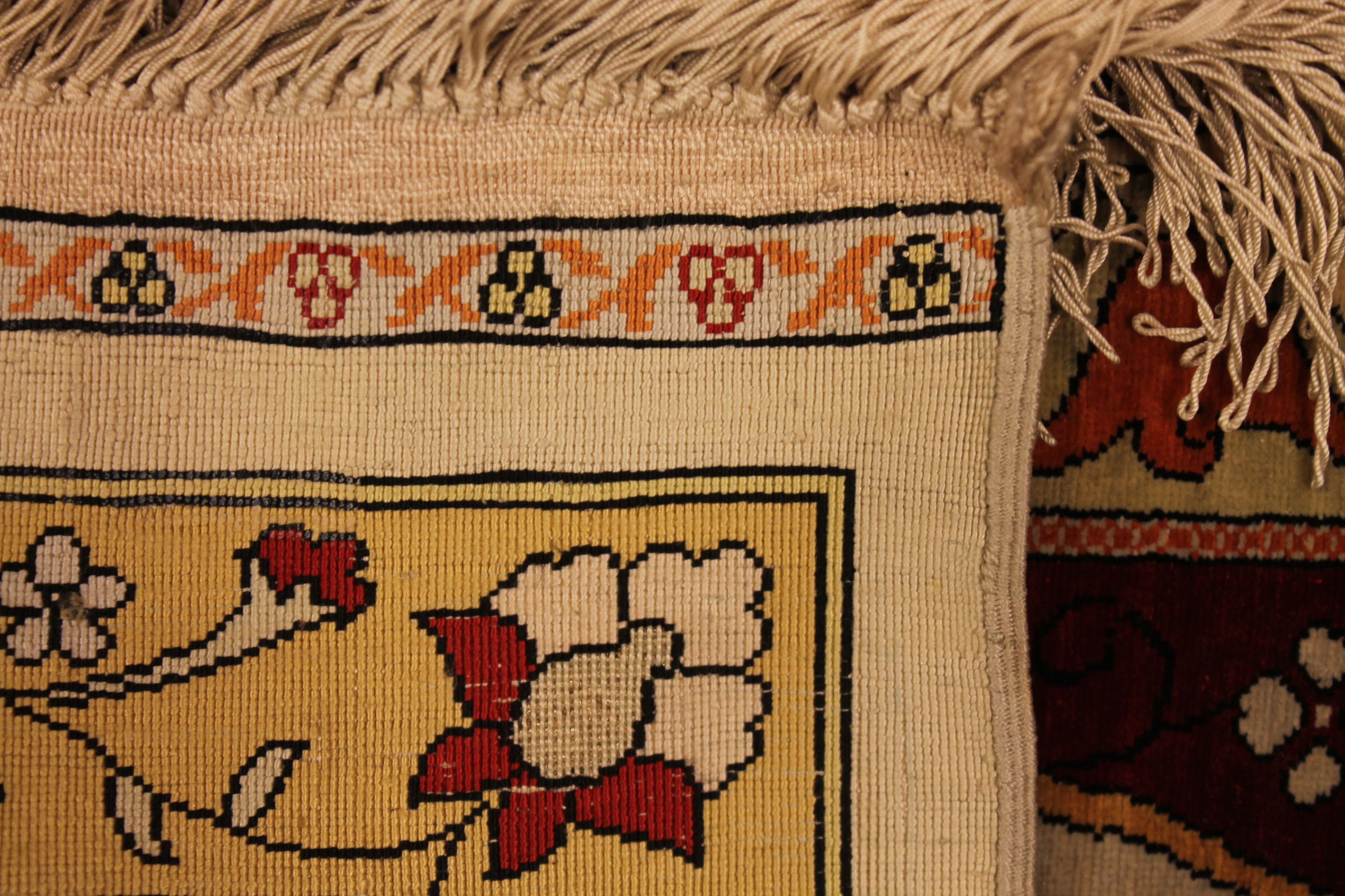 Top Kapi silk rug