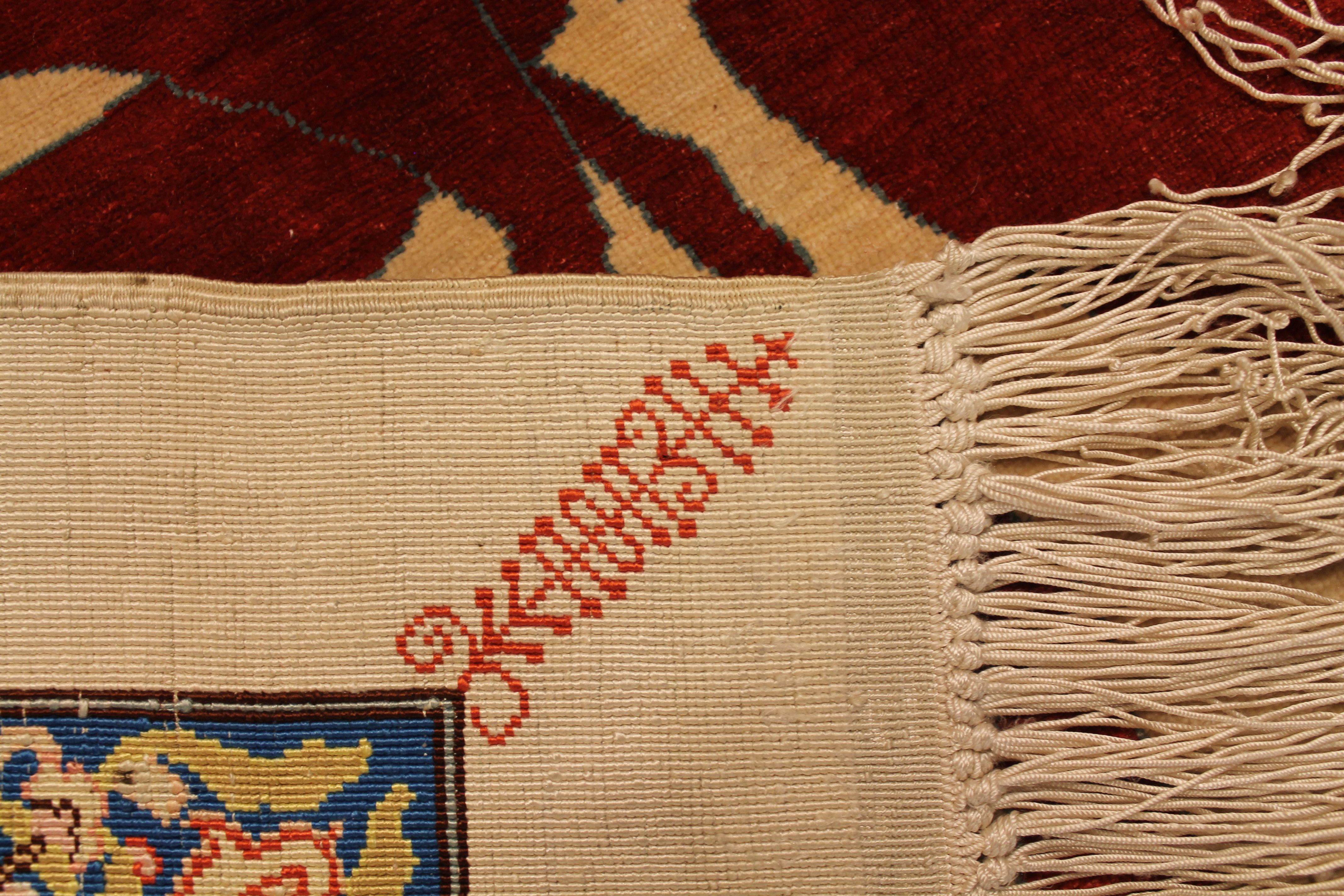 Silk Hereke rug