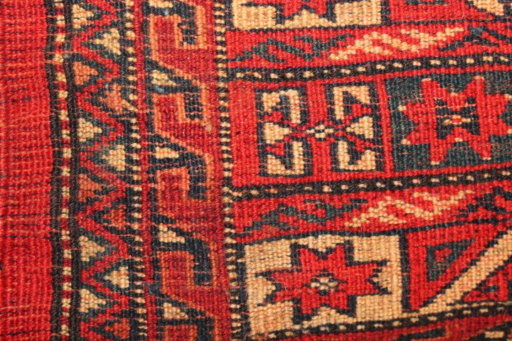 Antique yamut torba