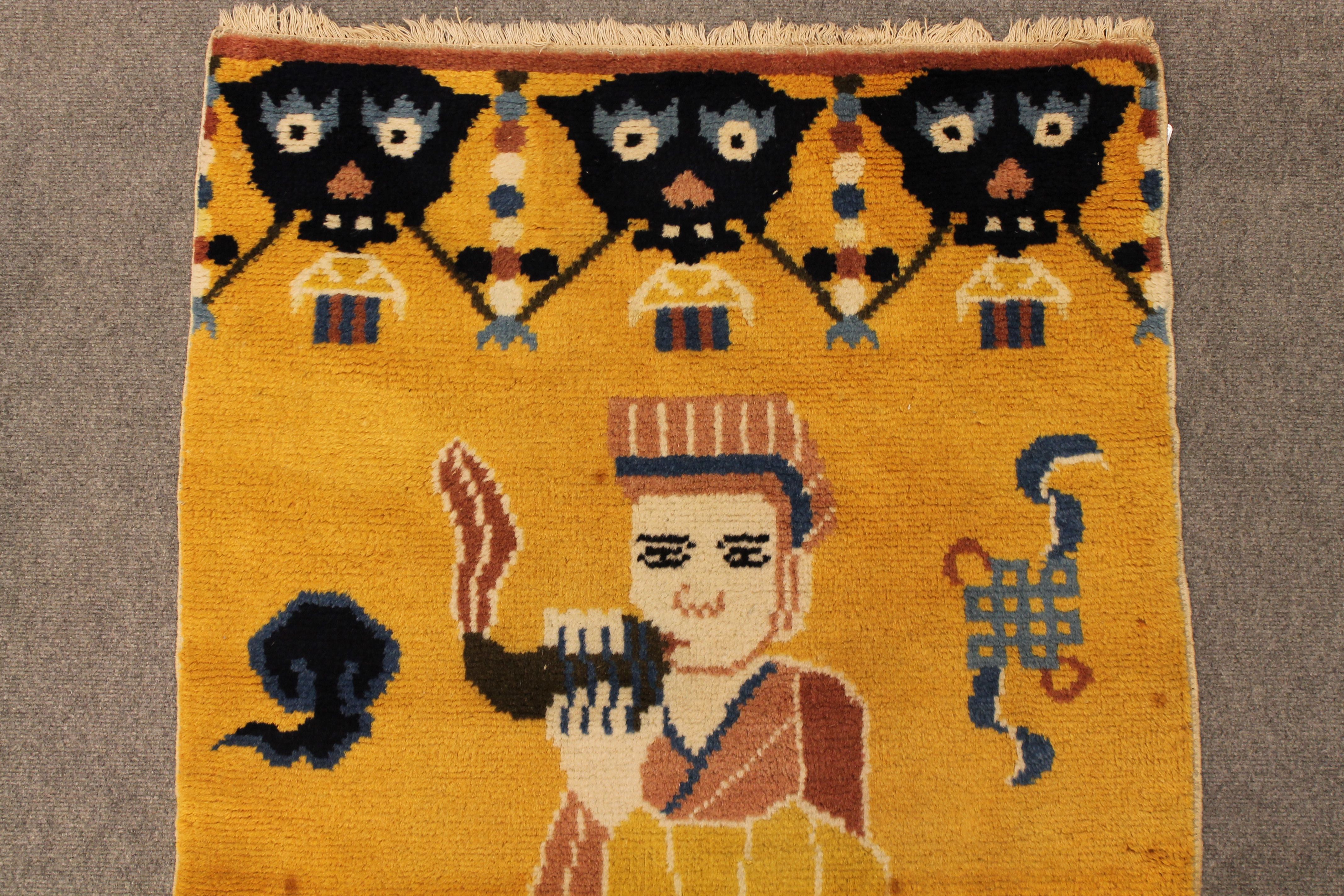 Antique Chinese rug