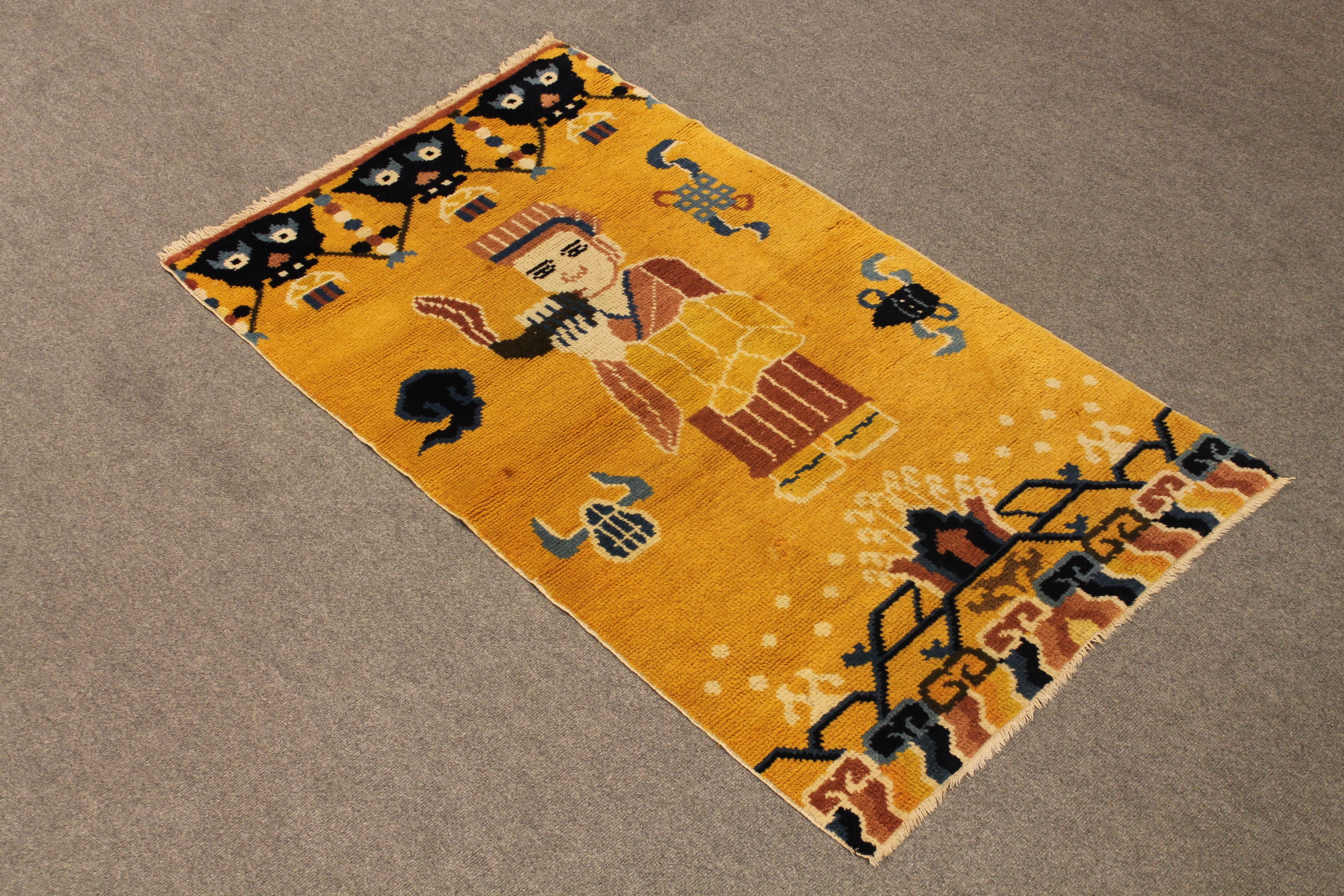 Antique Chinese rug